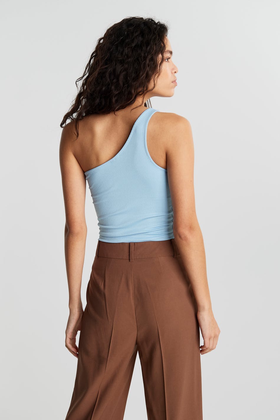 Joline one shoulder top