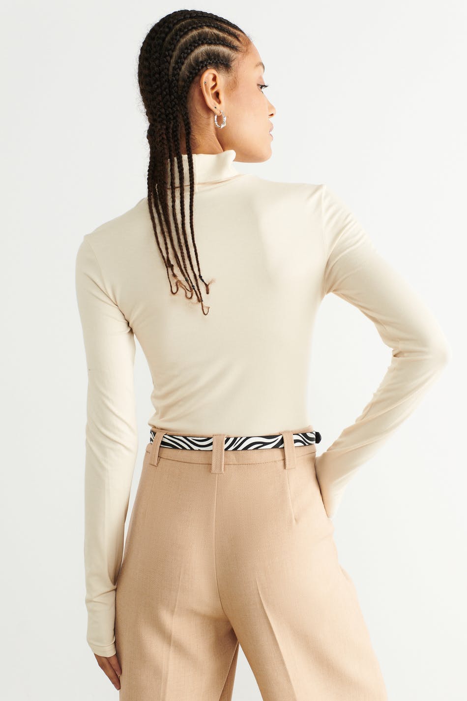 Soft turtleneck top