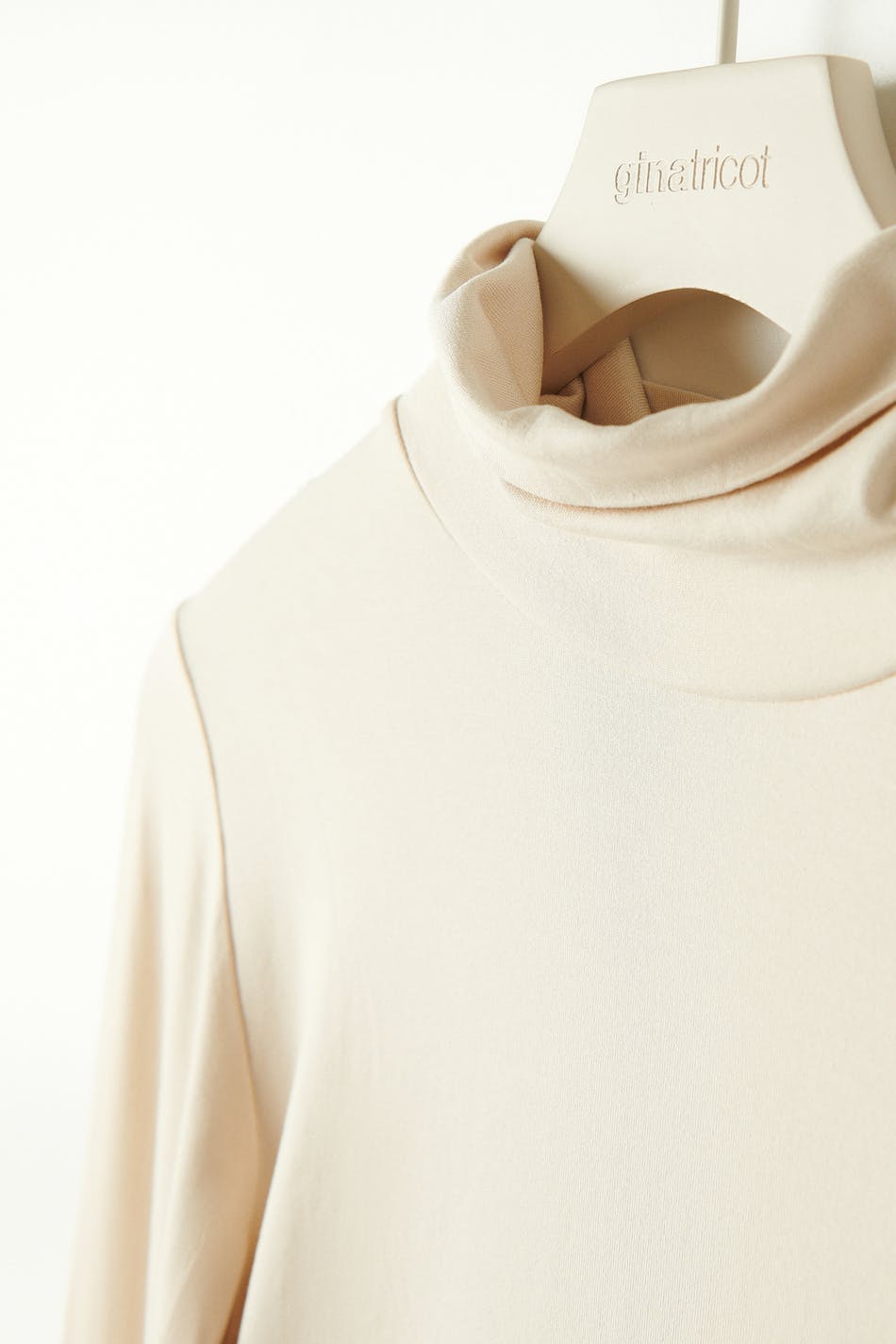 Soft turtleneck top
