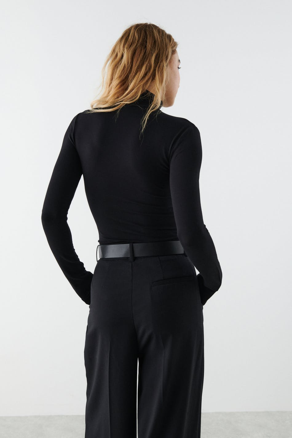 Soft turtleneck top