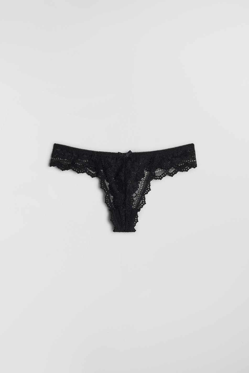 Lace thong