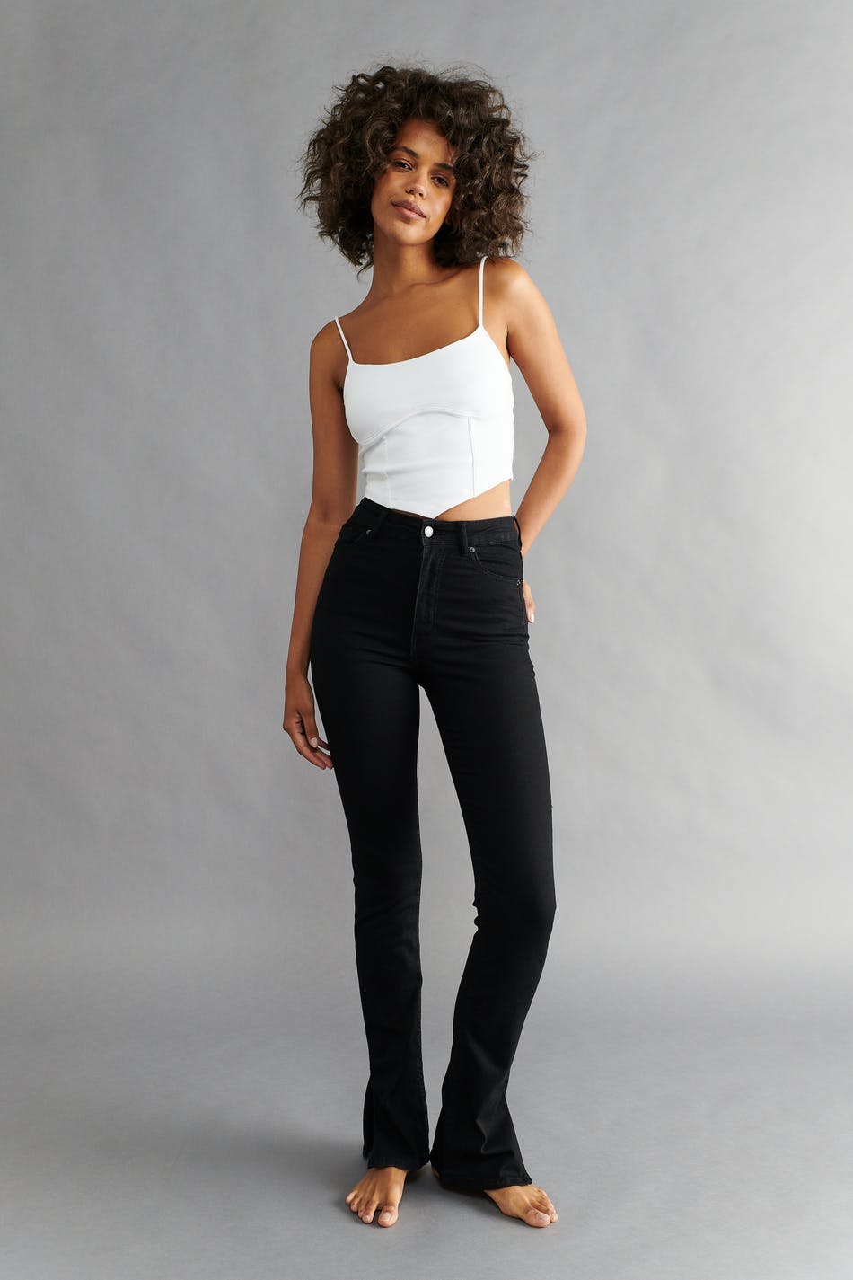 Molly slit jeans
