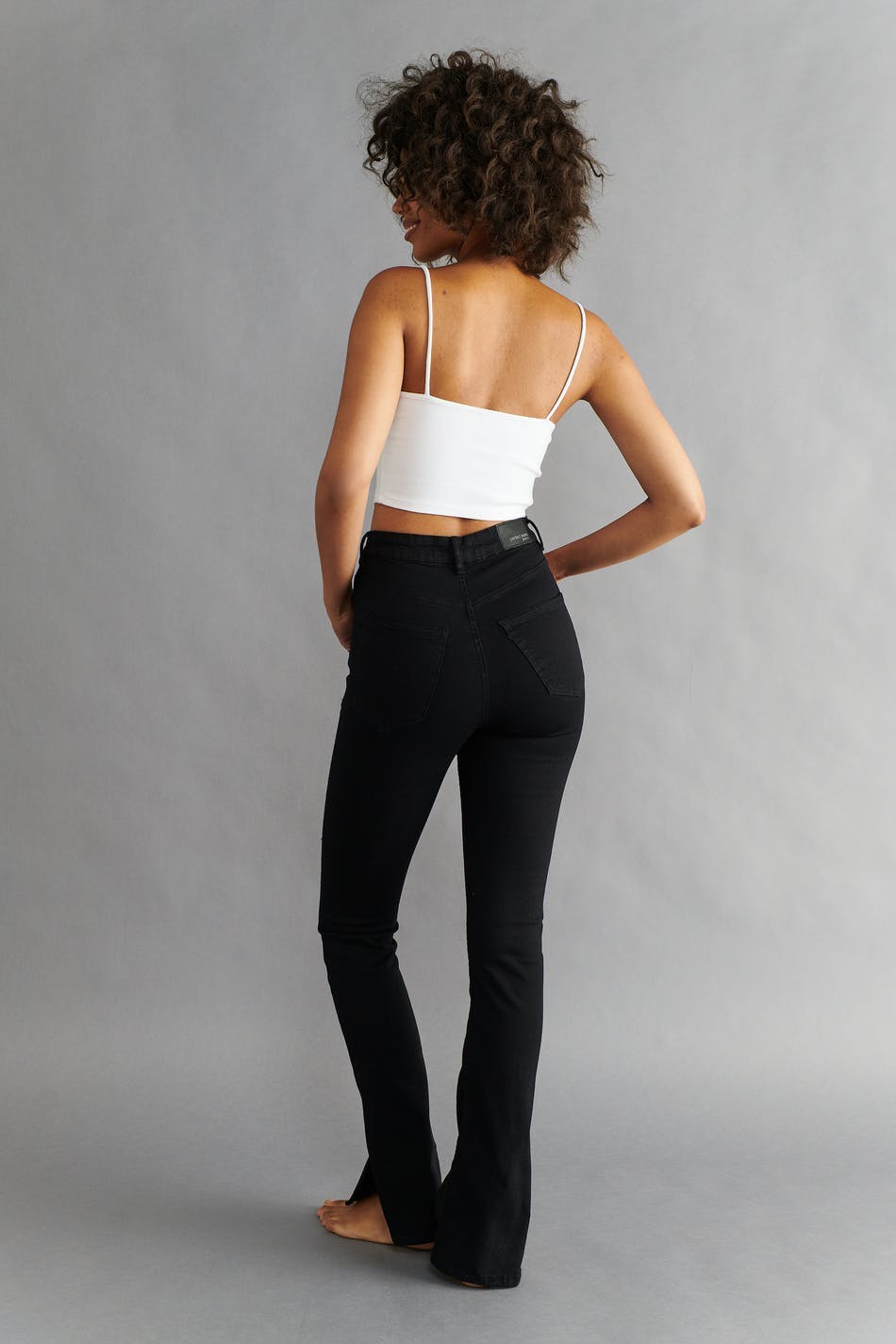 Molly slit jeans