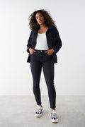 Mid waist skinny jeans