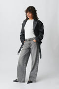 Low wide jeans