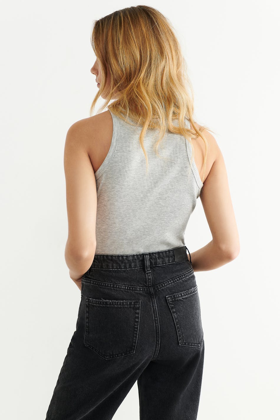 y rib singlet