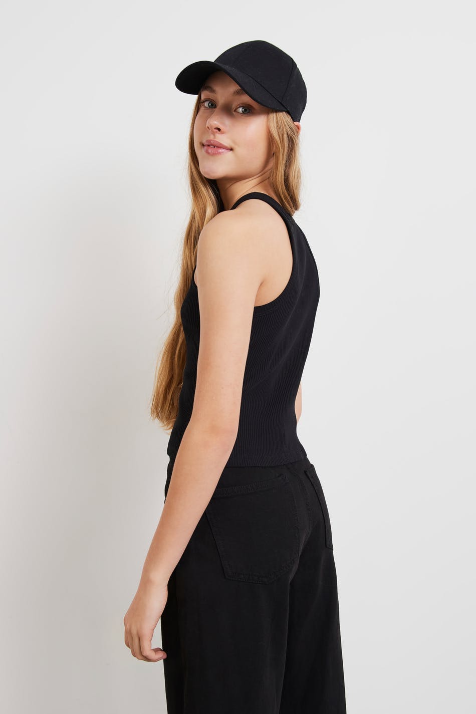 y rib singlet