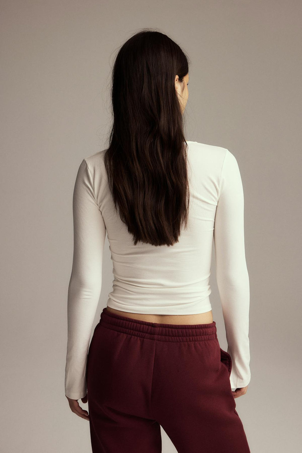 Soft touch jersey top