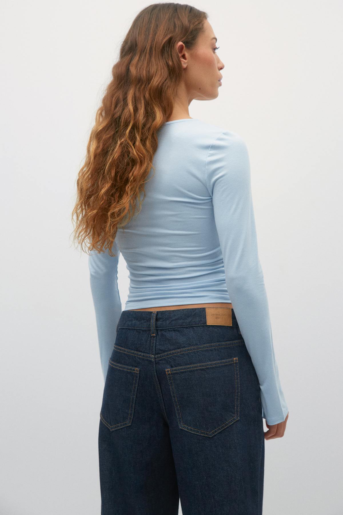 Soft touch jersey top
