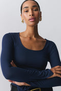 Soft touch jersey top