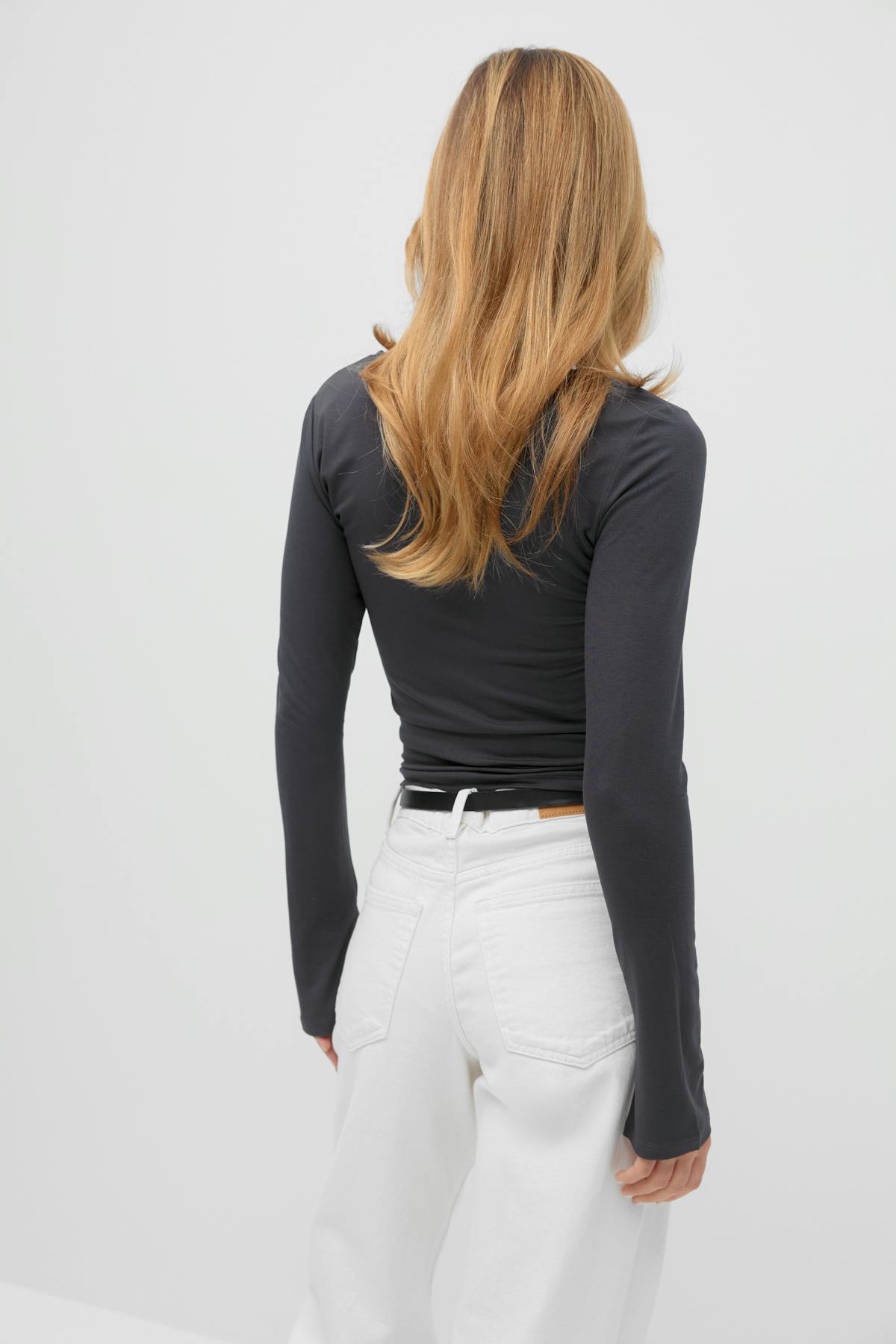 Soft touch jersey top
