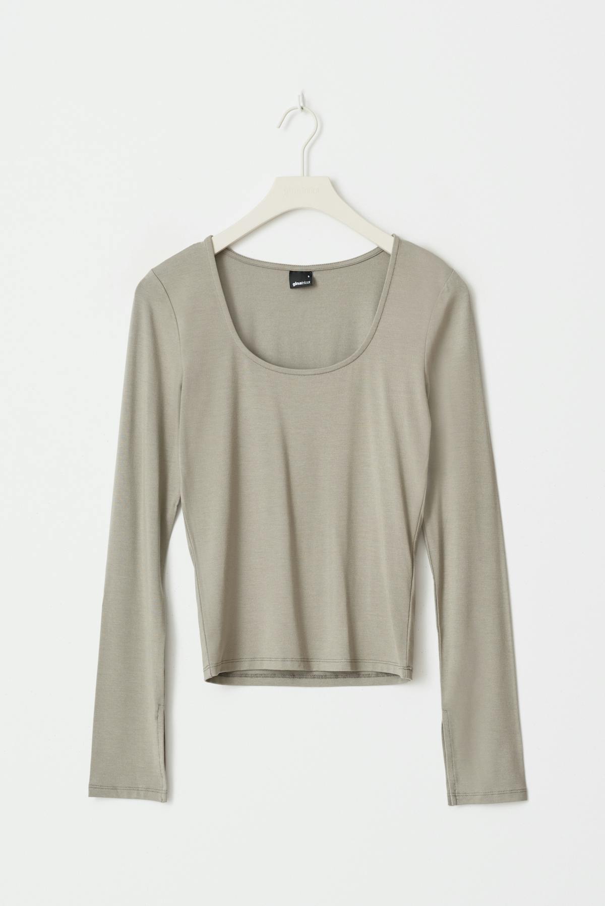 Soft touch jersey top
