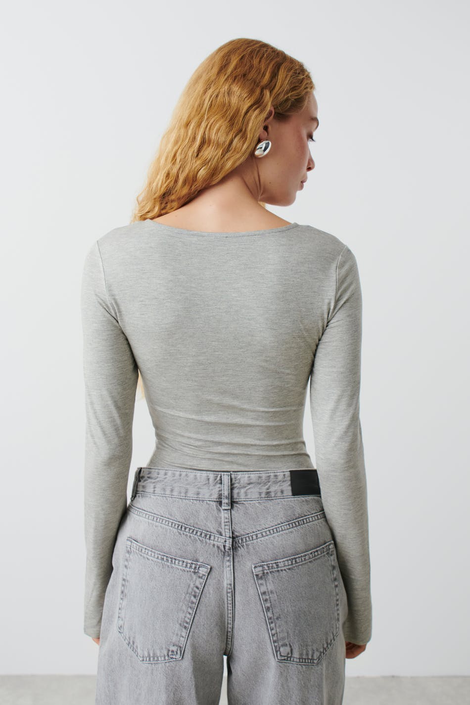 Soft touch jersey top