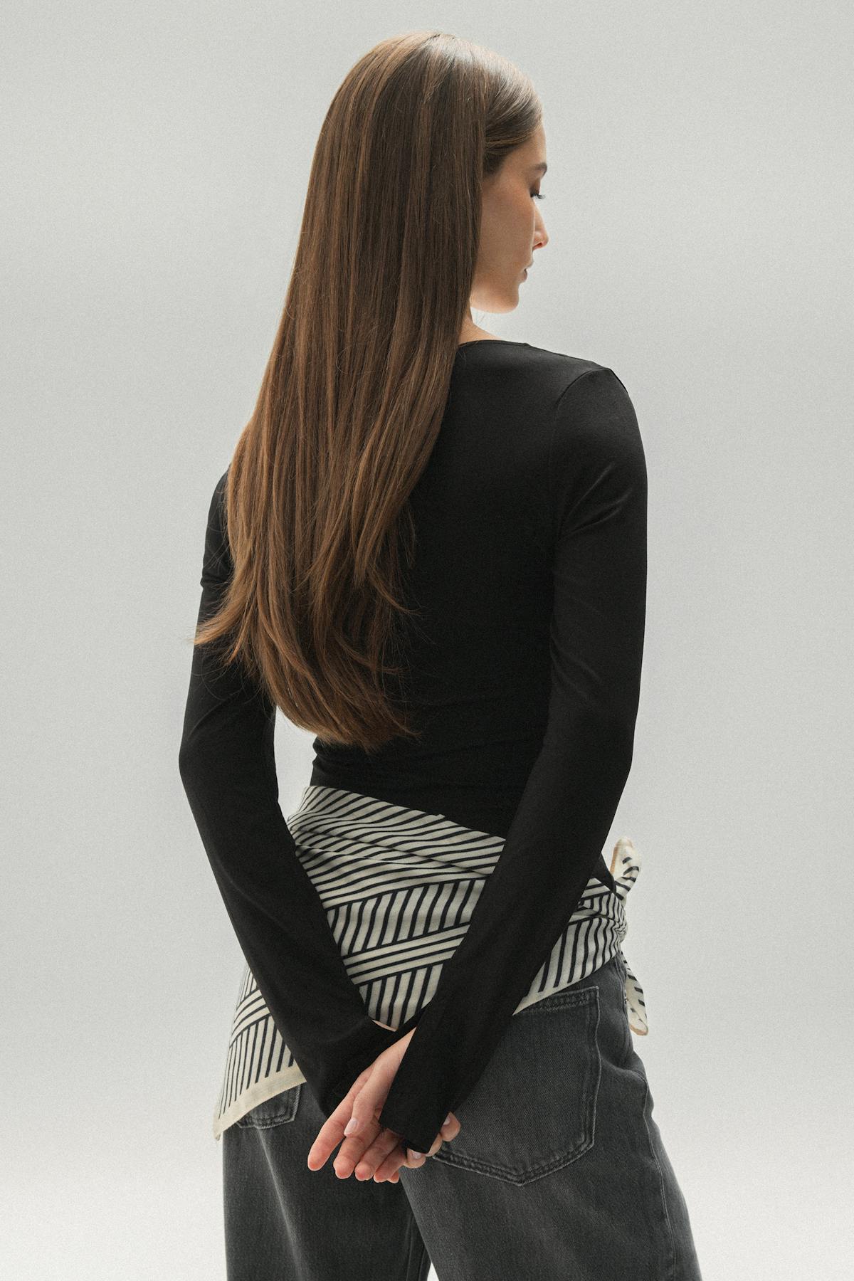 Soft touch jersey top