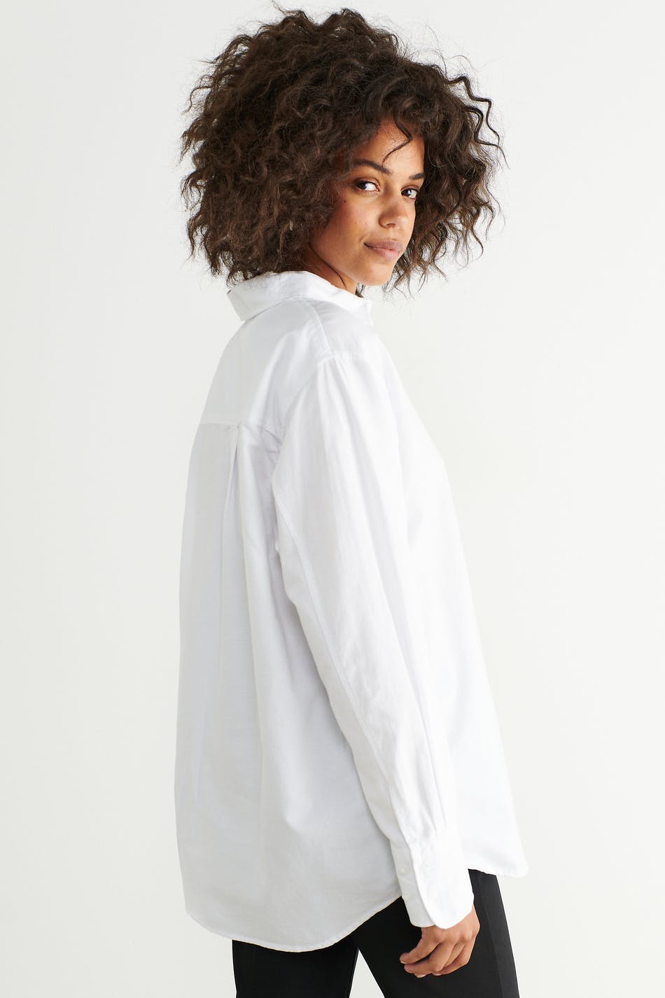 Oversized oxford shirt
