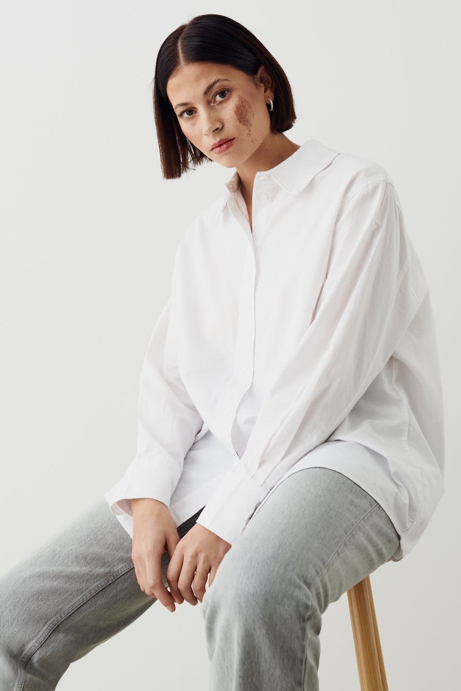 Oversized oxford shirt