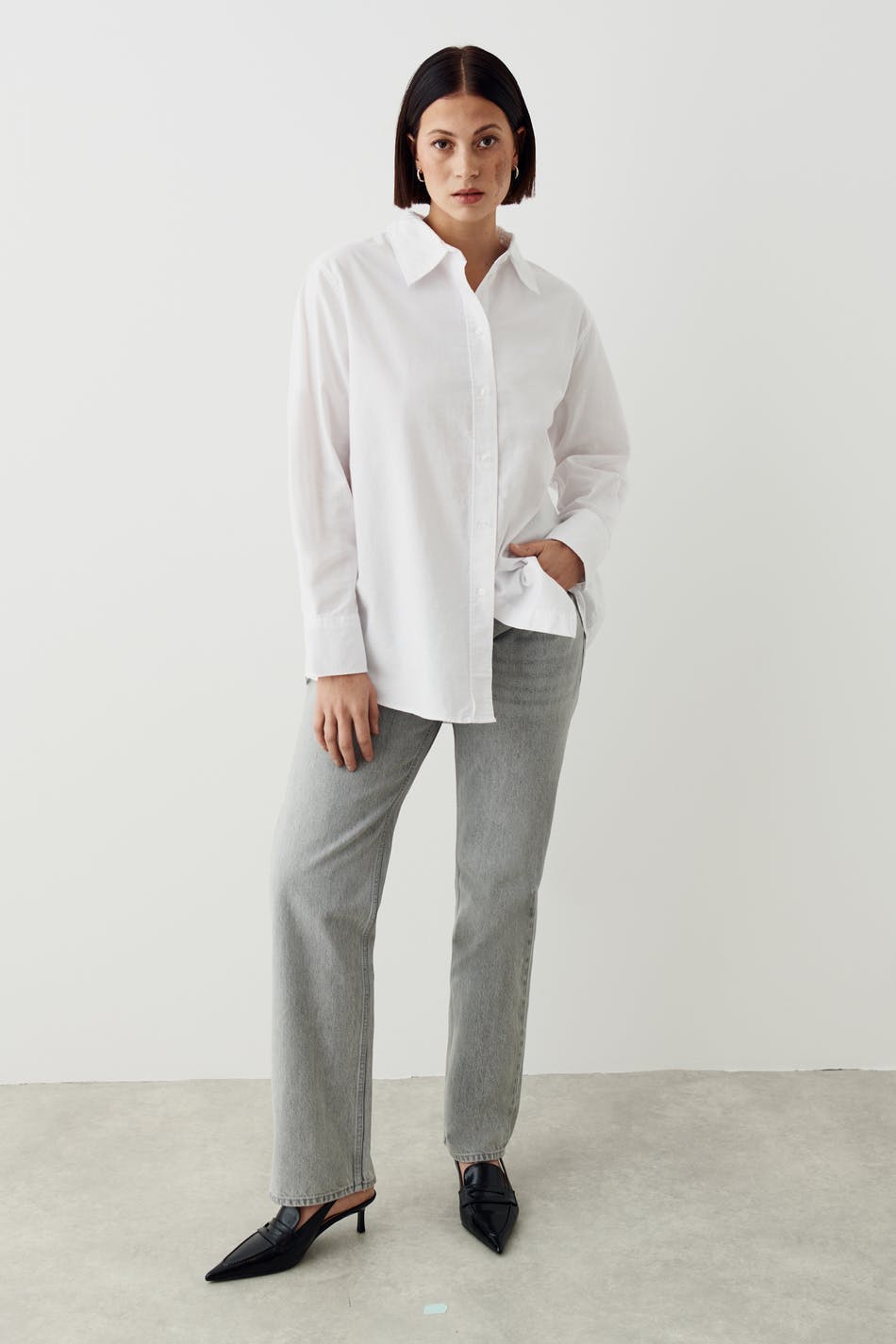 Oversized oxford shirt