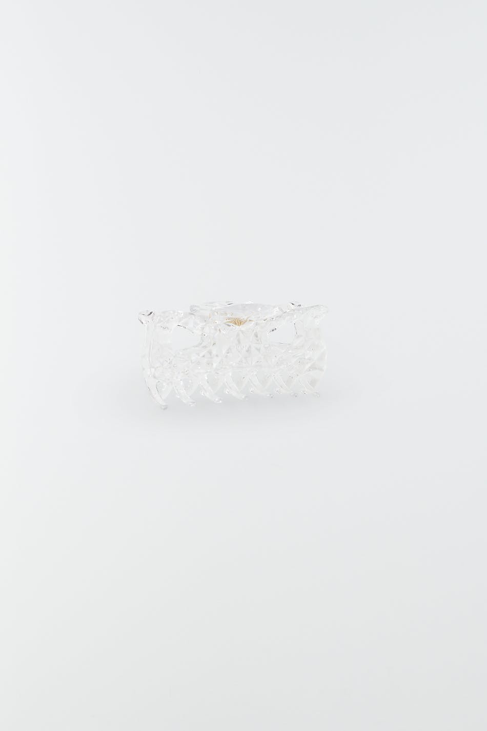 Transparent hair clip