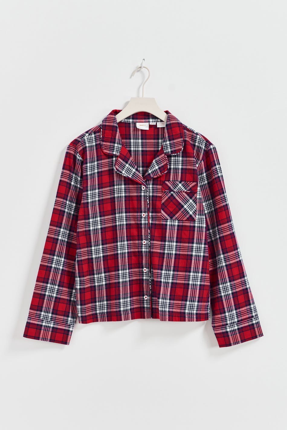 Y flannel pyjama shirt