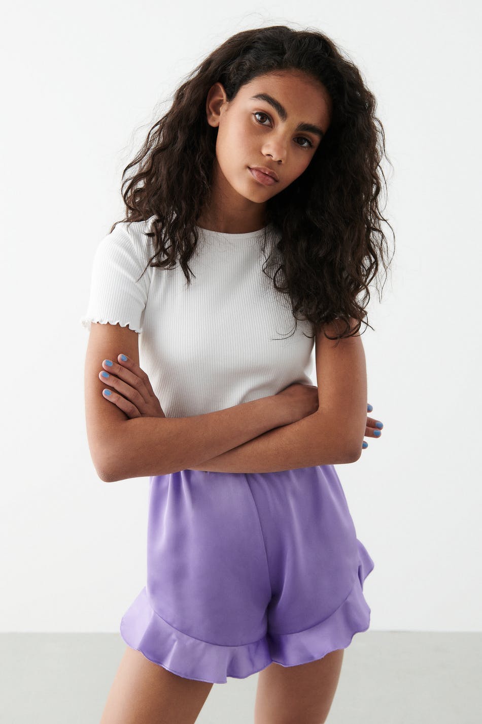 frill shorts
