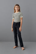 cropped jeans