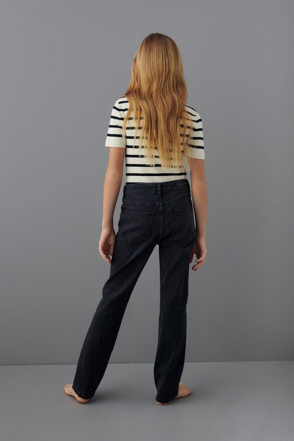 cropped jeans
