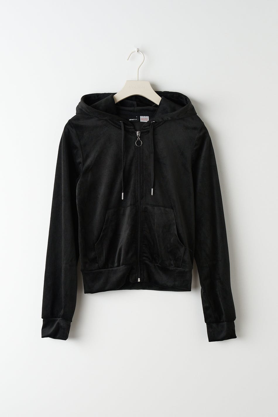 Velour hoodie