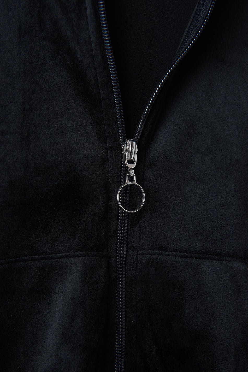 Velour hoodie