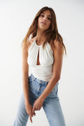 halterneck top