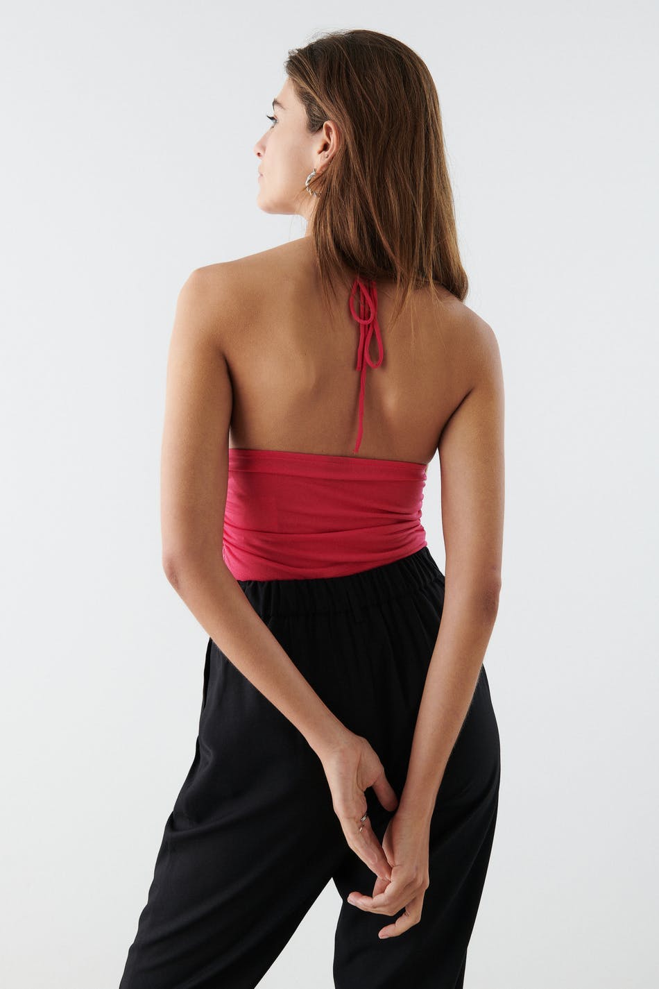halterneck top