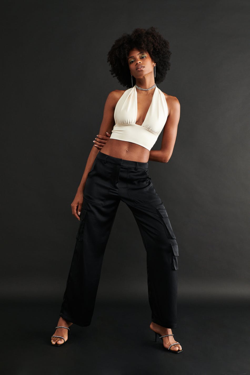 halterneck top