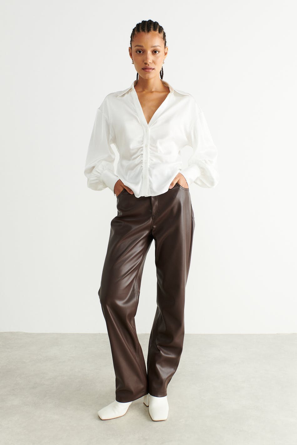 Satin blouse