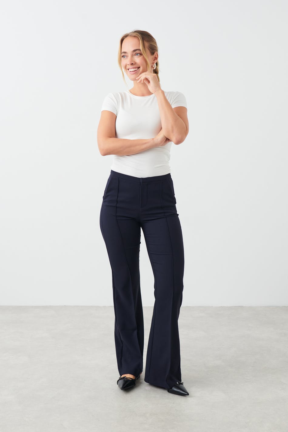Bootcut trousers