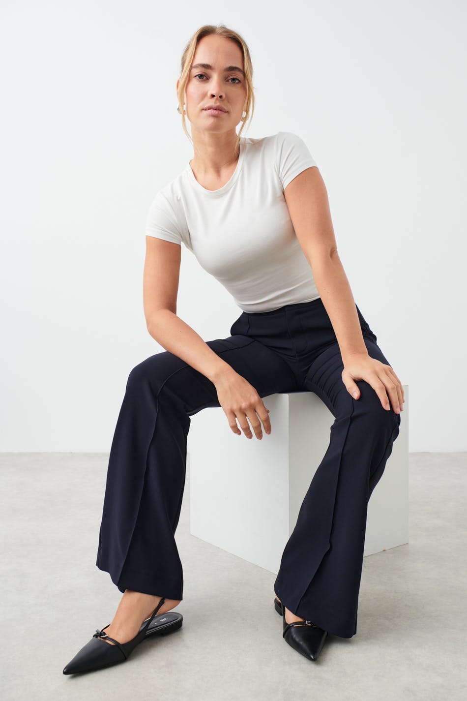 Bootcut trousers