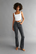 low waist bootcut jeans