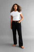 low waist bootcut jeans