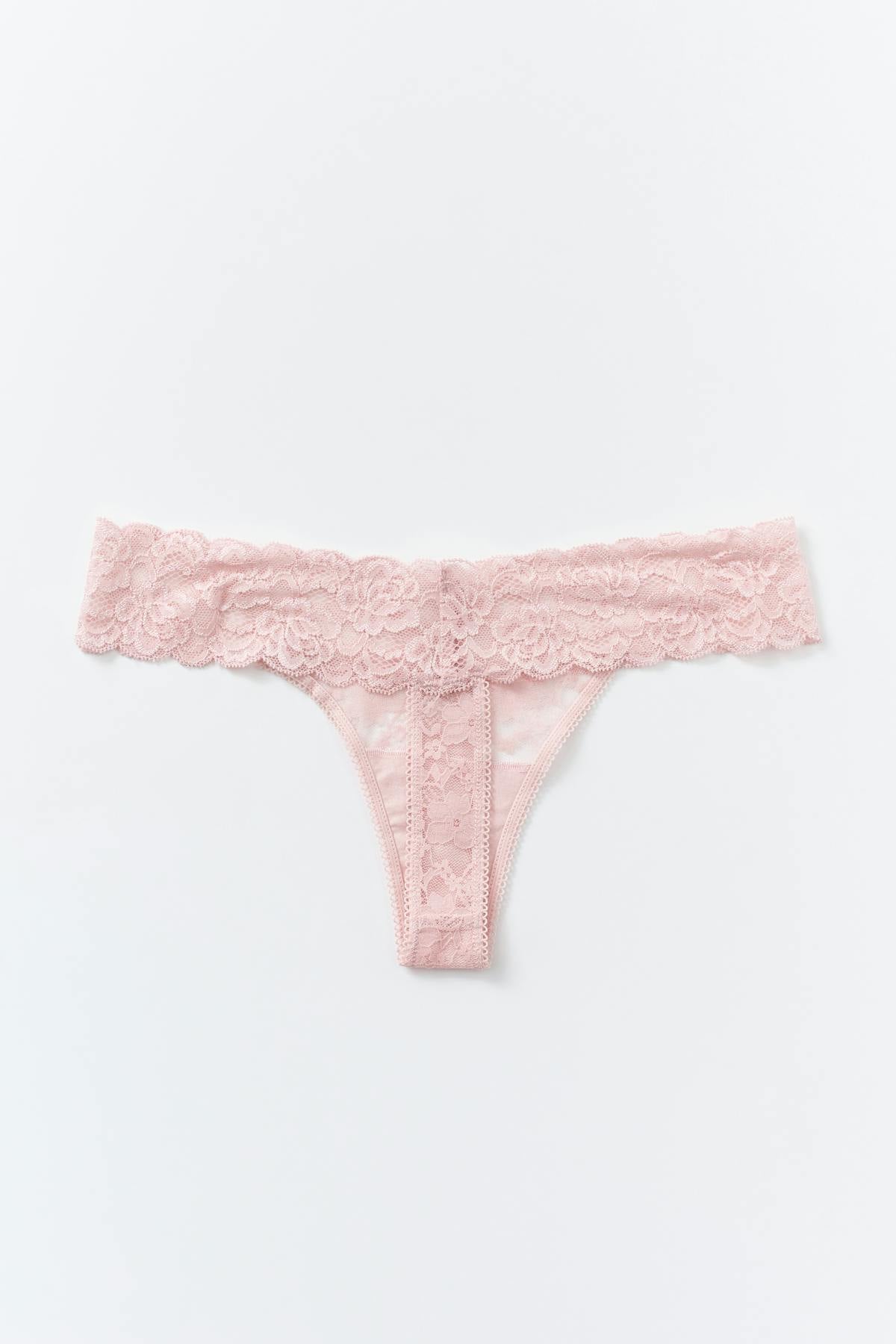3-pack lace string