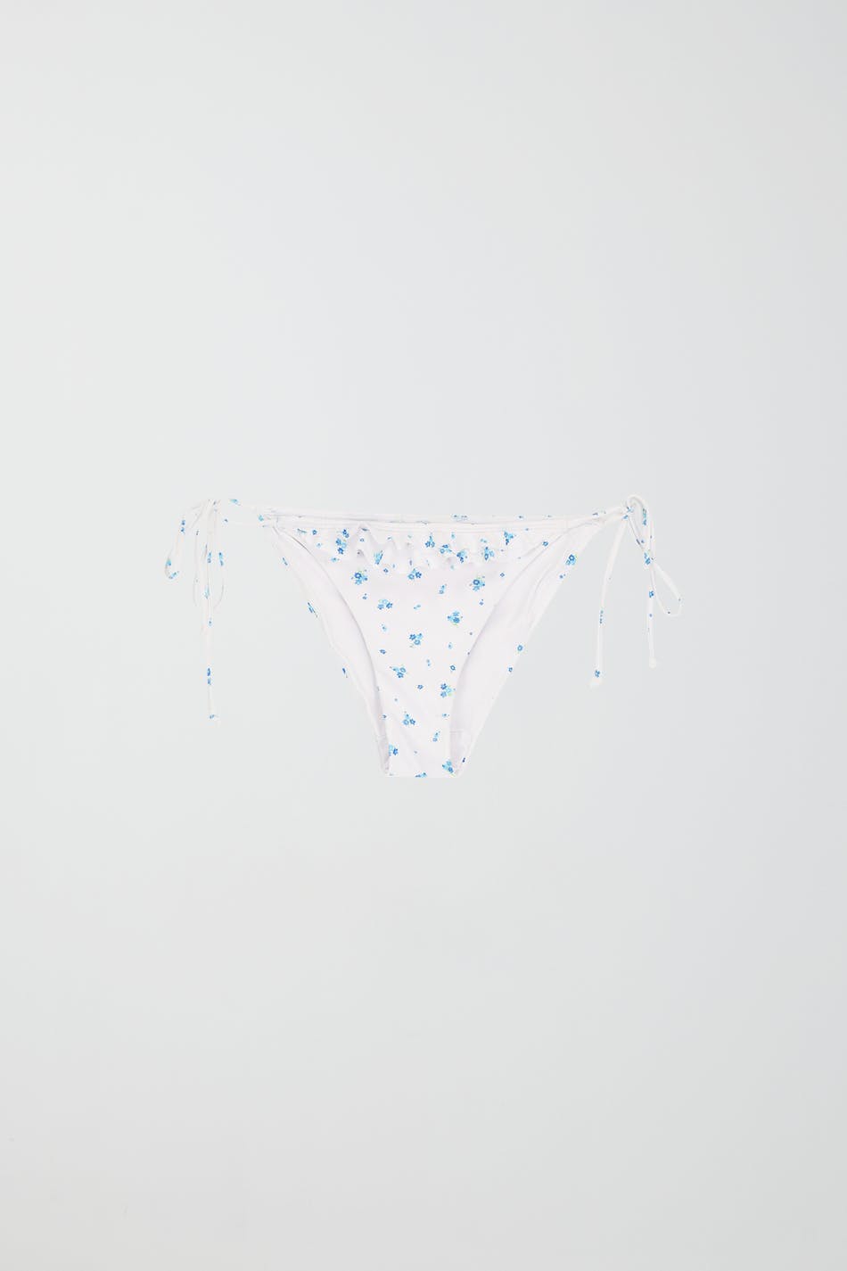 Frill tie bikini brief