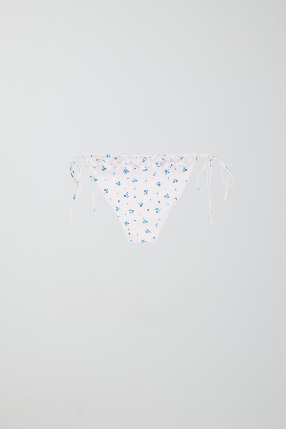 Frill tie bikini brief