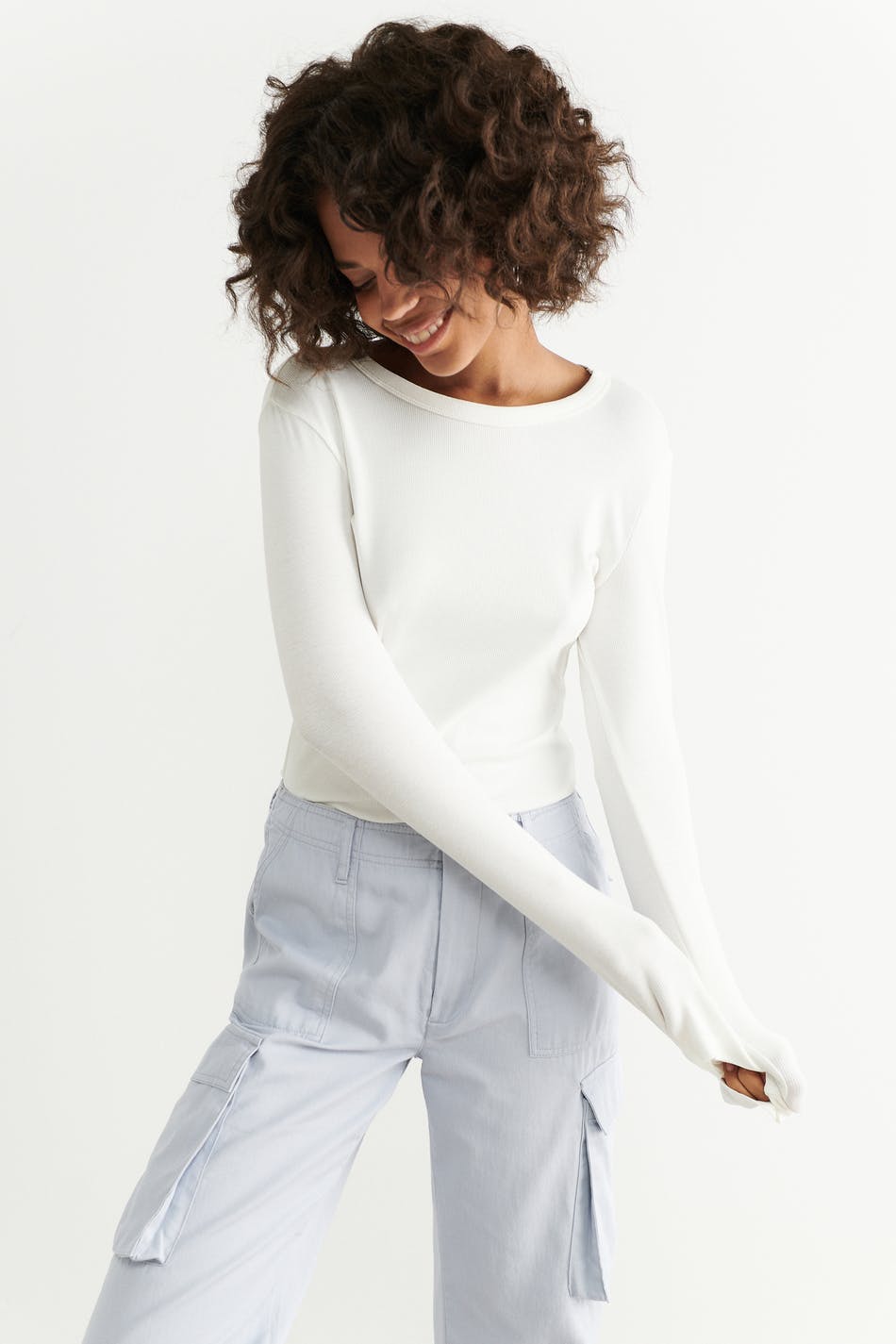 Basic long sleeve top