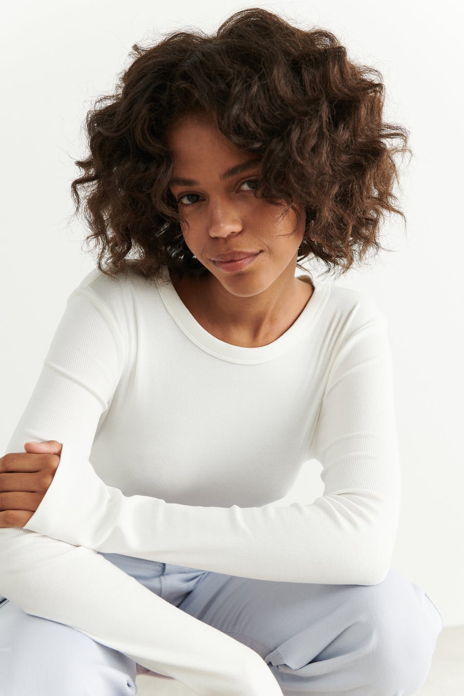 Basic long sleeve top