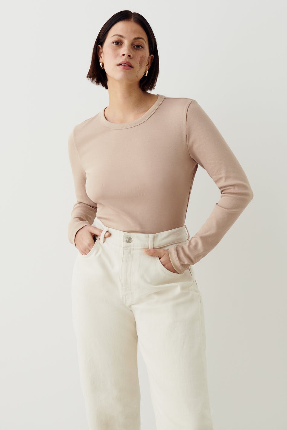 Basic long sleeve top