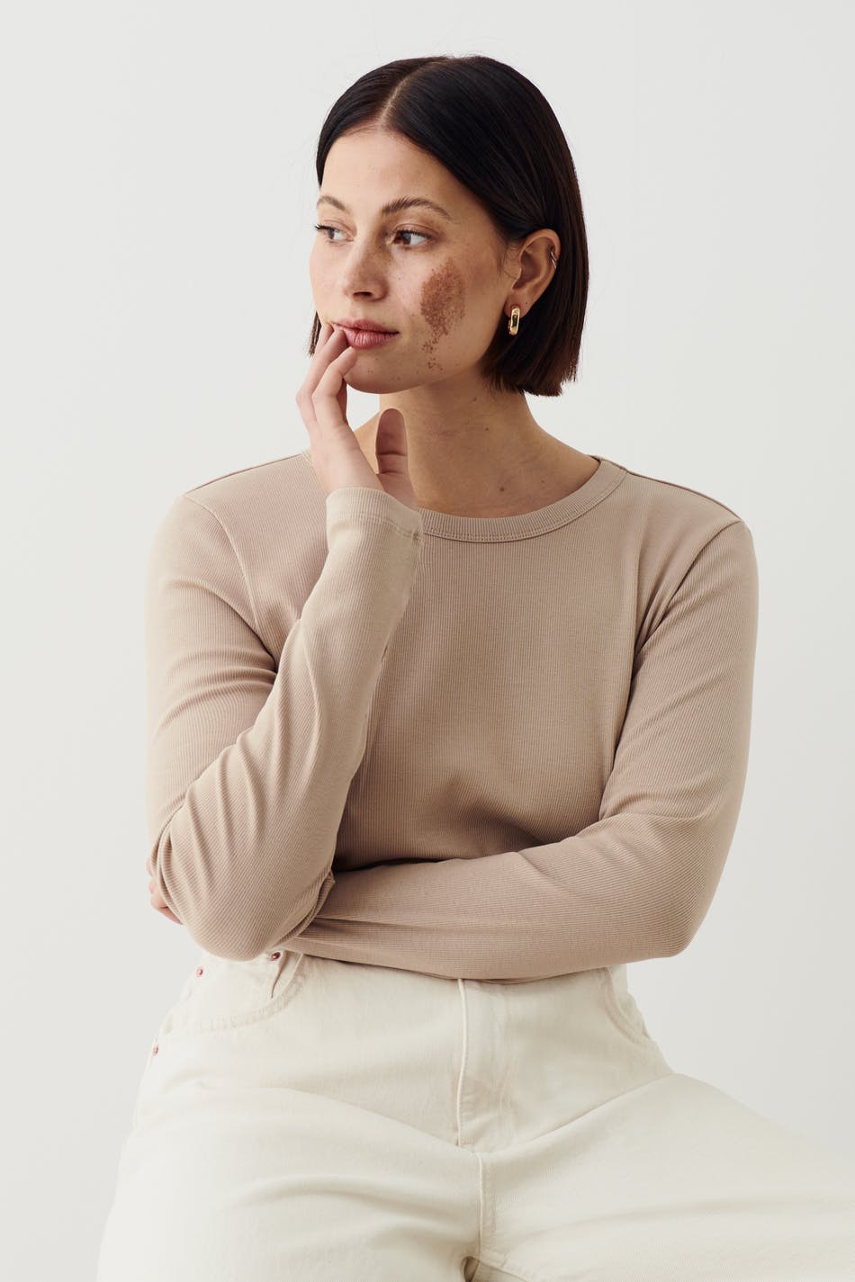Basic long sleeve top