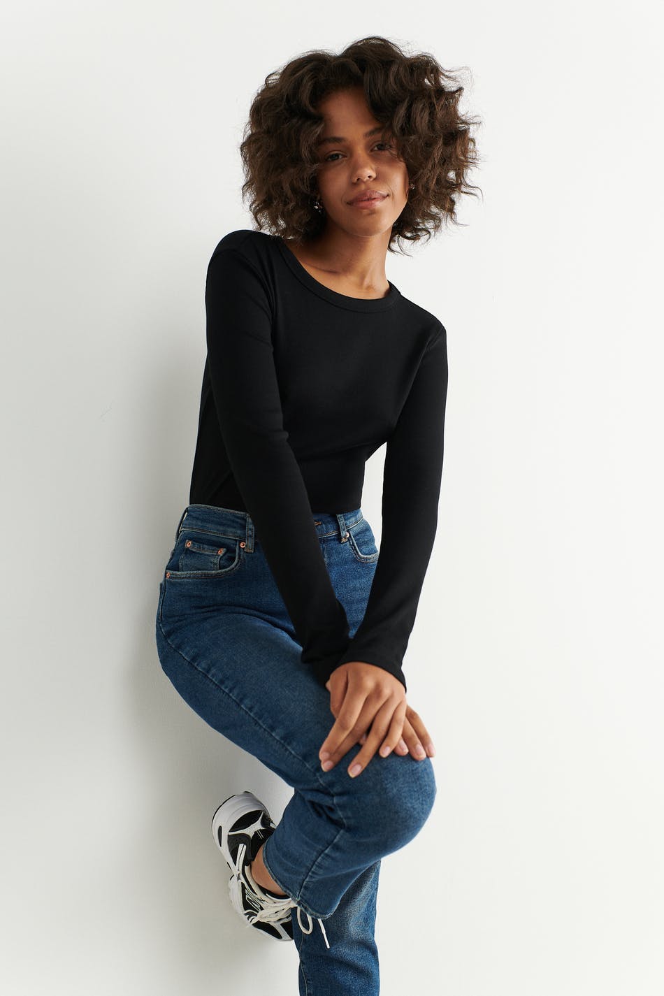 Basic long sleeve top
