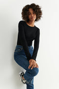 Basic long sleeve top