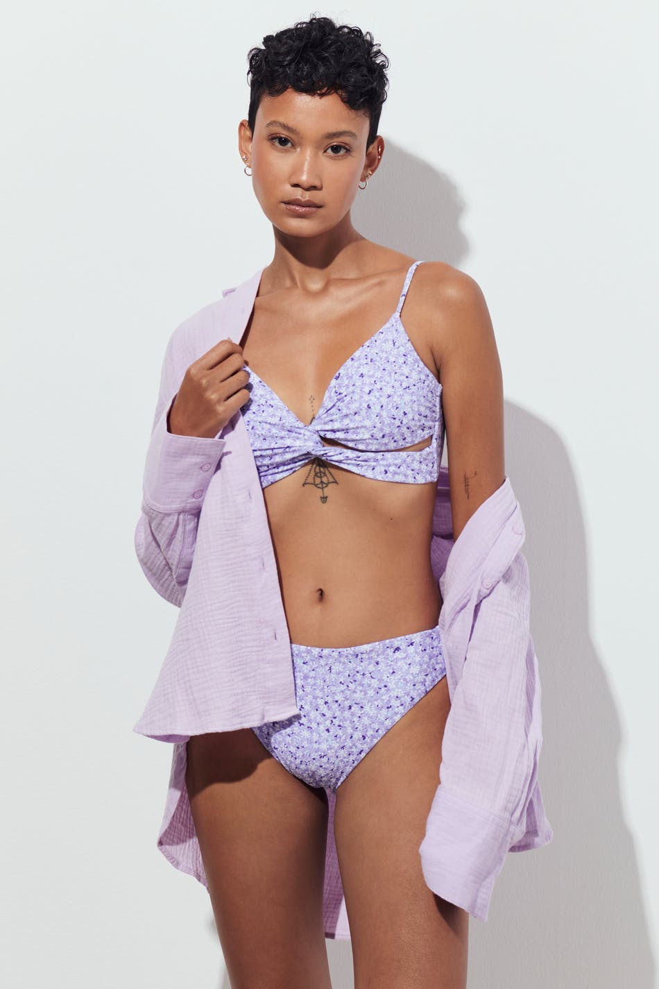 Semi highwaist bikini brief