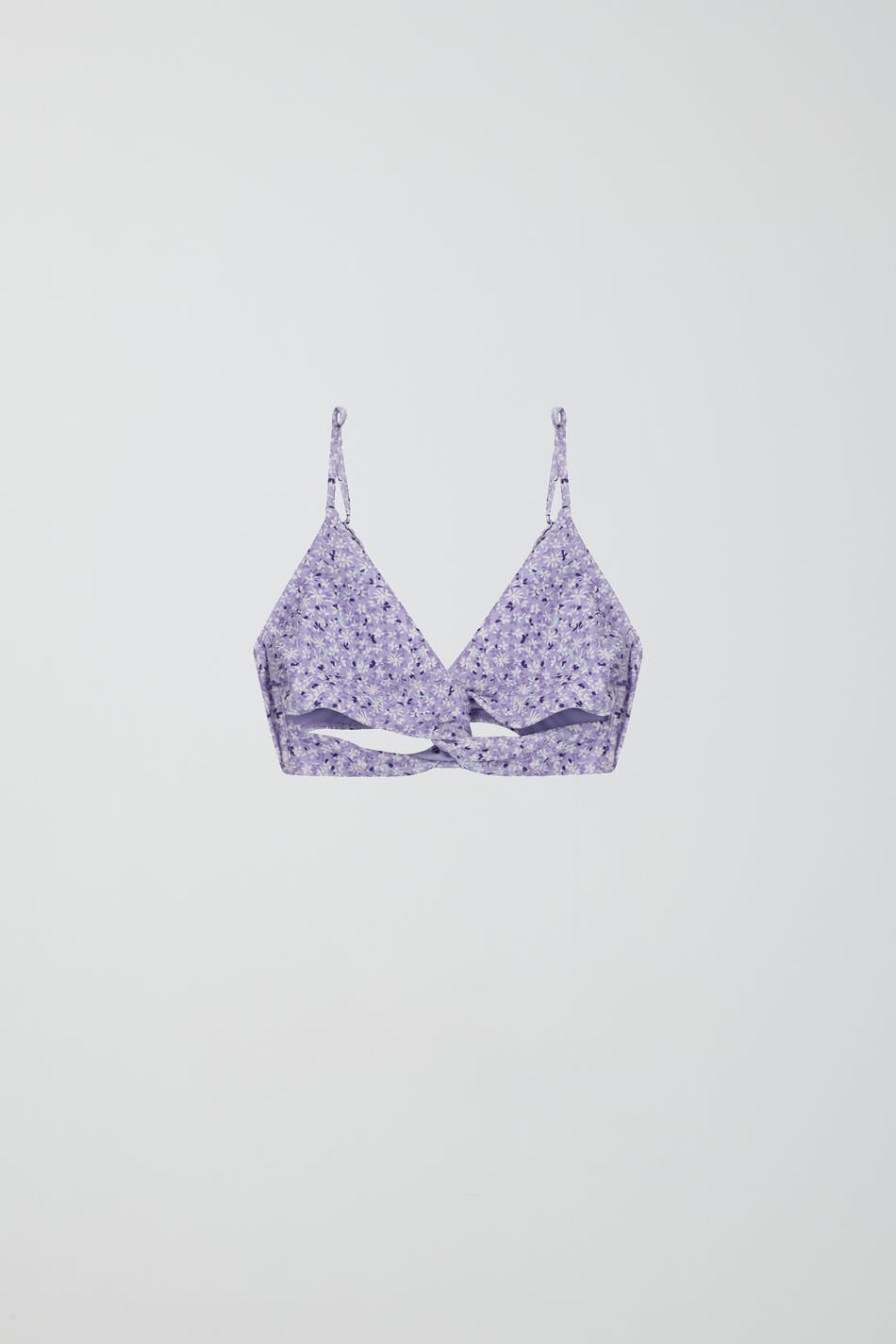 Twisted bikini top