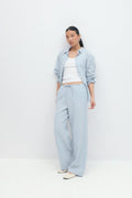 linen blend trousers