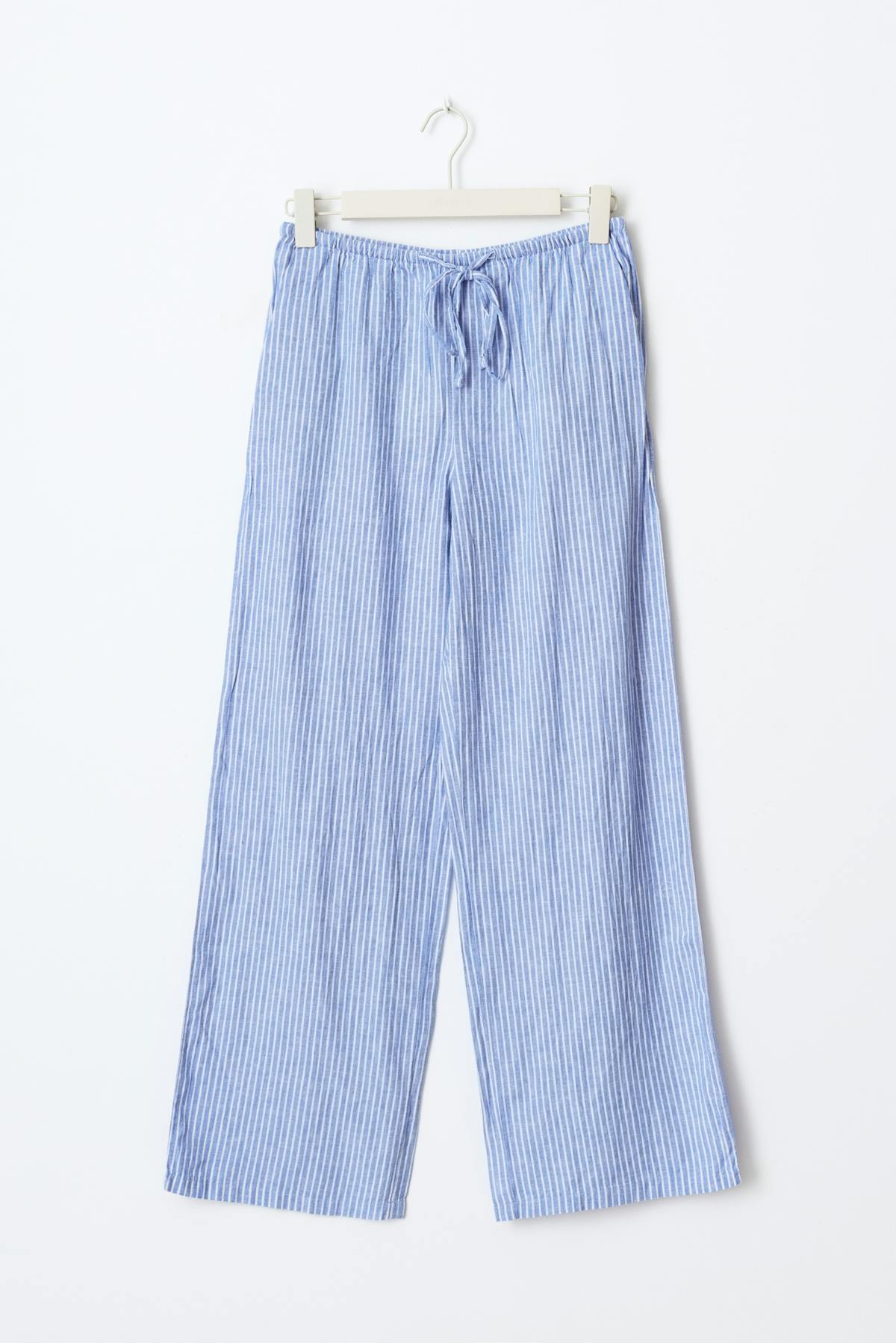 linen blend trousers