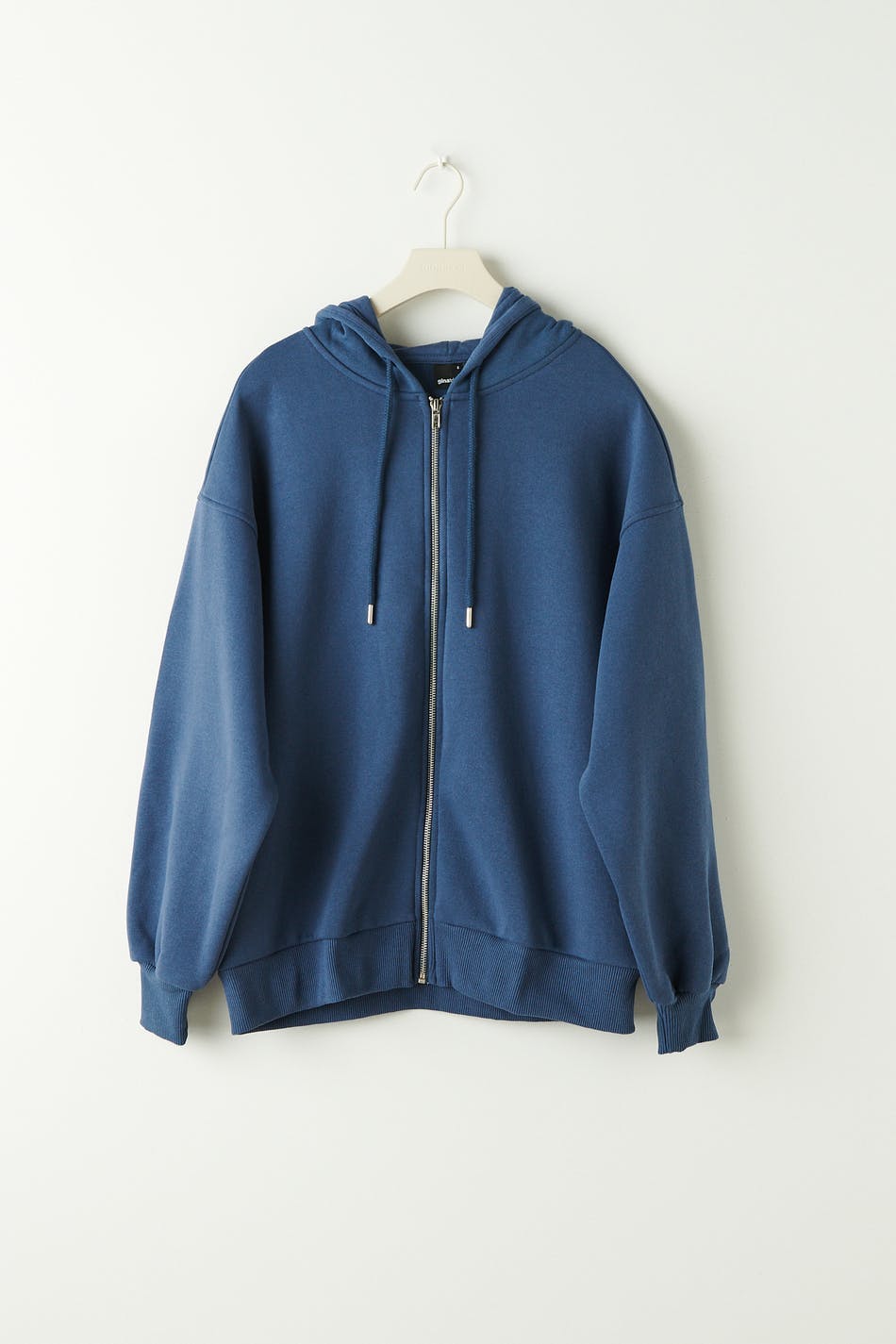 Oversized zip hoodie